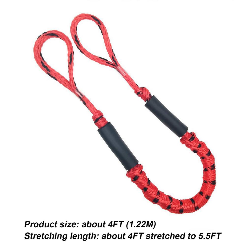 Boat and Kayak Bungee Dock Line (2 pcs) Boat and Kayak Bungee Dock Line (2 pcs)