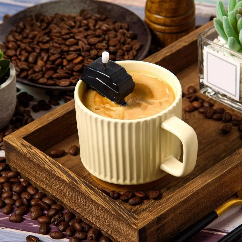 Boat Motor Coffee Stirrer Mug Attachment Coffee Mixer with Stainless Steel Clip Propeller Penetrates Deeply Mixing Boat Motor Coffee Stirrer Mug Attachment Coffee Mixer with Stainless Steel Clip Propeller Penetrates Deeply Mixing