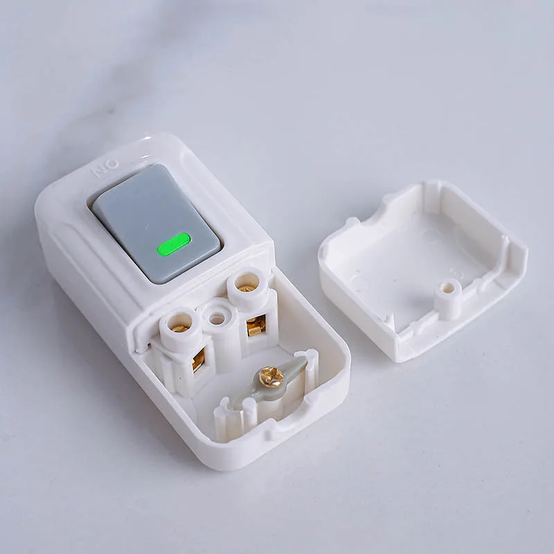 Boat Shape Switch Small Rocker Button Wiring Switch White Hand Pinch Bedside Small Appliance Push Button White Switch Boat Shape Switch Small Rocker Button Wiring Switch White Hand Pinch Bedside Small Appliance Push Button White Switch