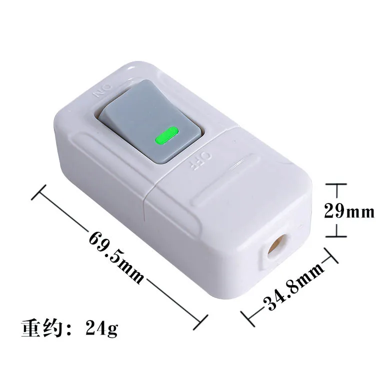 Boat Shape Switch Small Rocker Button Wiring Switch White Hand Pinch Bedside Small Appliance Push Button White Switch Boat Shape Switch Small Rocker Button Wiring Switch White Hand Pinch Bedside Small Appliance Push Button White Switch
