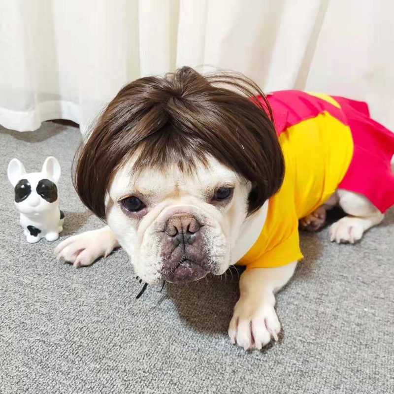 Bob Cut Pug Wig with Bangs