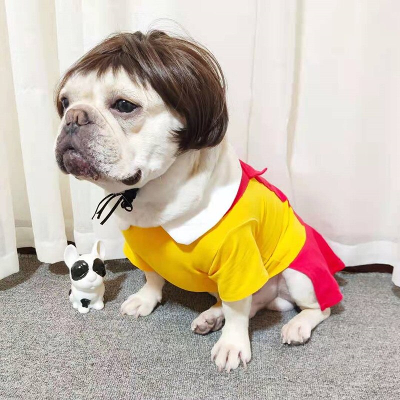 Bob Cut Pug Wig with Bangs
