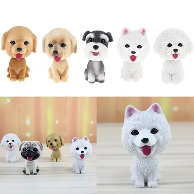 Bobble Head Dog for Car Resin Decor Bobble Head Dog for Car Resin Decor