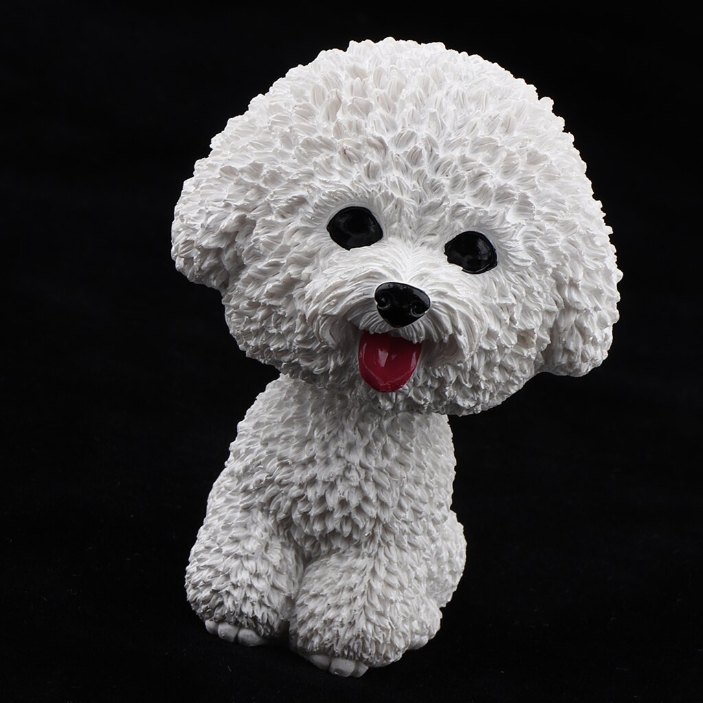 Bobble Head Dog for Car Resin Decor Bobble Head Dog for Car Resin Decor