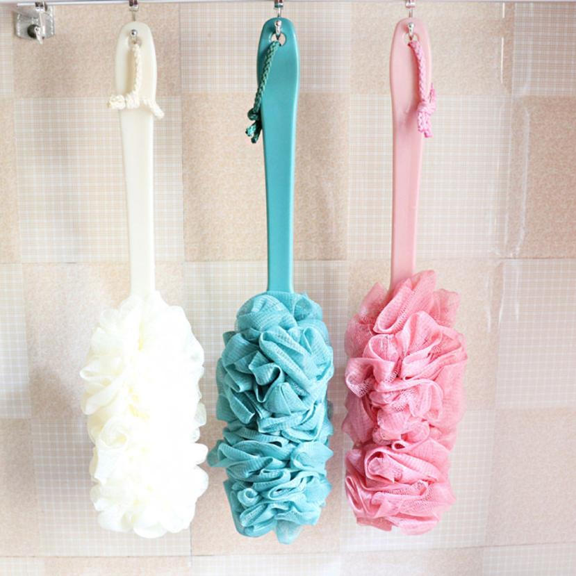 Body Brush Scrub Bath Brush Plastic Soft Mesh
