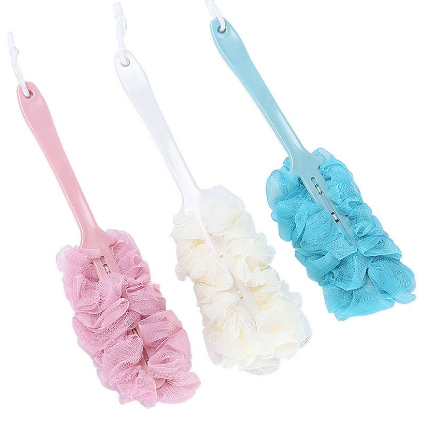 Body Brush Scrub Bath Brush Plastic Soft Mesh
