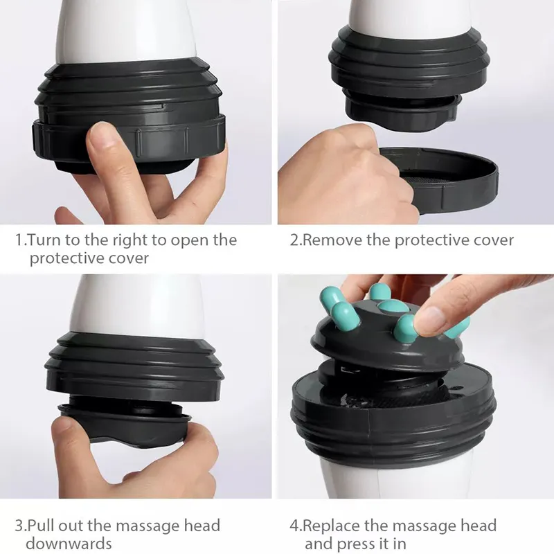 Body Electric Massager Anti Cellulite Portable Fat Slimming Health Care Massage Instrument Vibration Cervical Spine Body Electric Massager Anti Cellulite Portable Fat Slimming Health Care Massage Instrument Vibration Cervical Spine