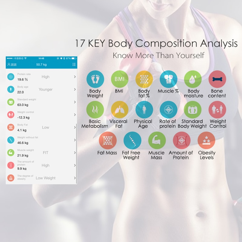 Body Fat Scale Bluetooth Weighing Scale Body Fat Scale Bluetooth Weighing Scale