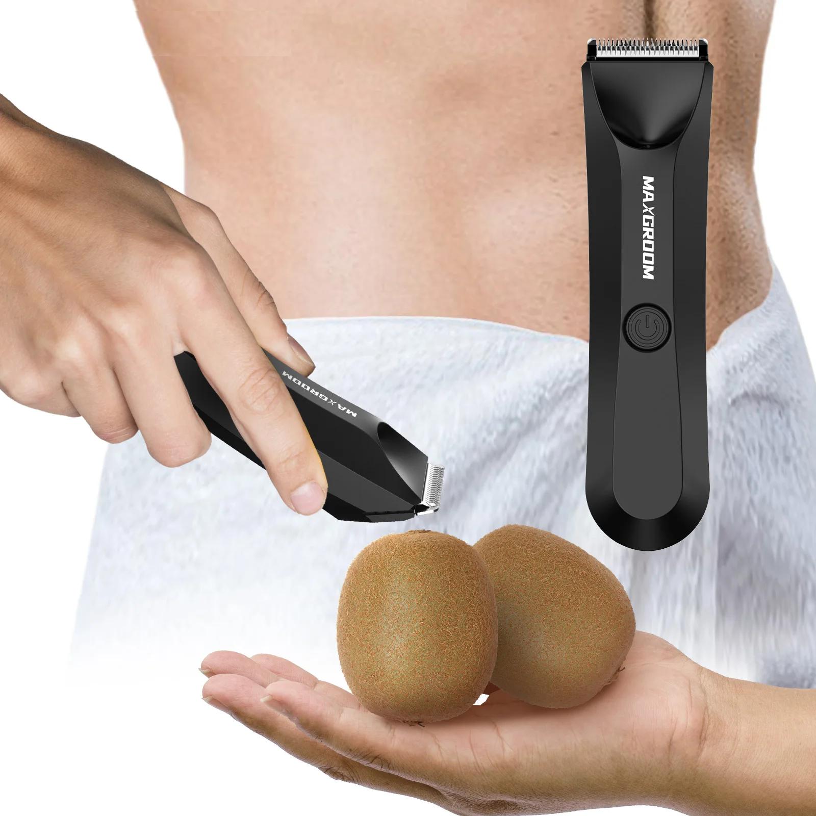 Body Hair Trimmer Shaver for Men Ball Trimmer for Groin Pubic Replaceable Ceramic Blade Electric Razor Waterproof Body Hair Trimmer Shaver for Men Ball Trimmer for Groin Pubic Replaceable Ceramic Blade Electric Razor Waterproof