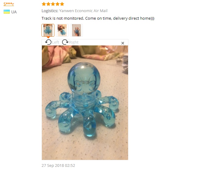 Body Massager Plastic Octopus Body Massager Plastic Octopus
