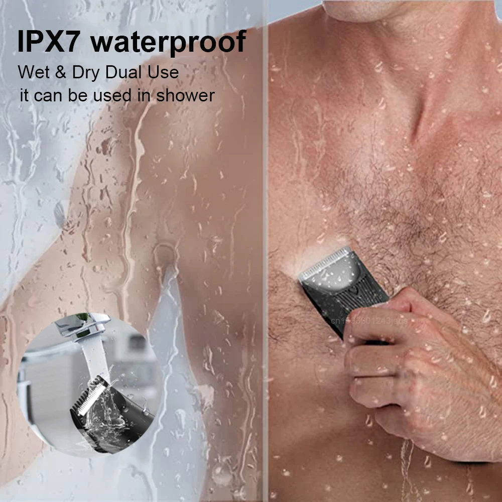 Body Trimmer For Men Painless Epilator Rechargeable Shaver For Sensitive Areas Bikini IPX7 Electirc Epilator Body Hair Body Trimmer For Men Painless Epilator Rechargeable Shaver For Sensitive Areas Bikini IPX7 Electirc Epilator Body Hair