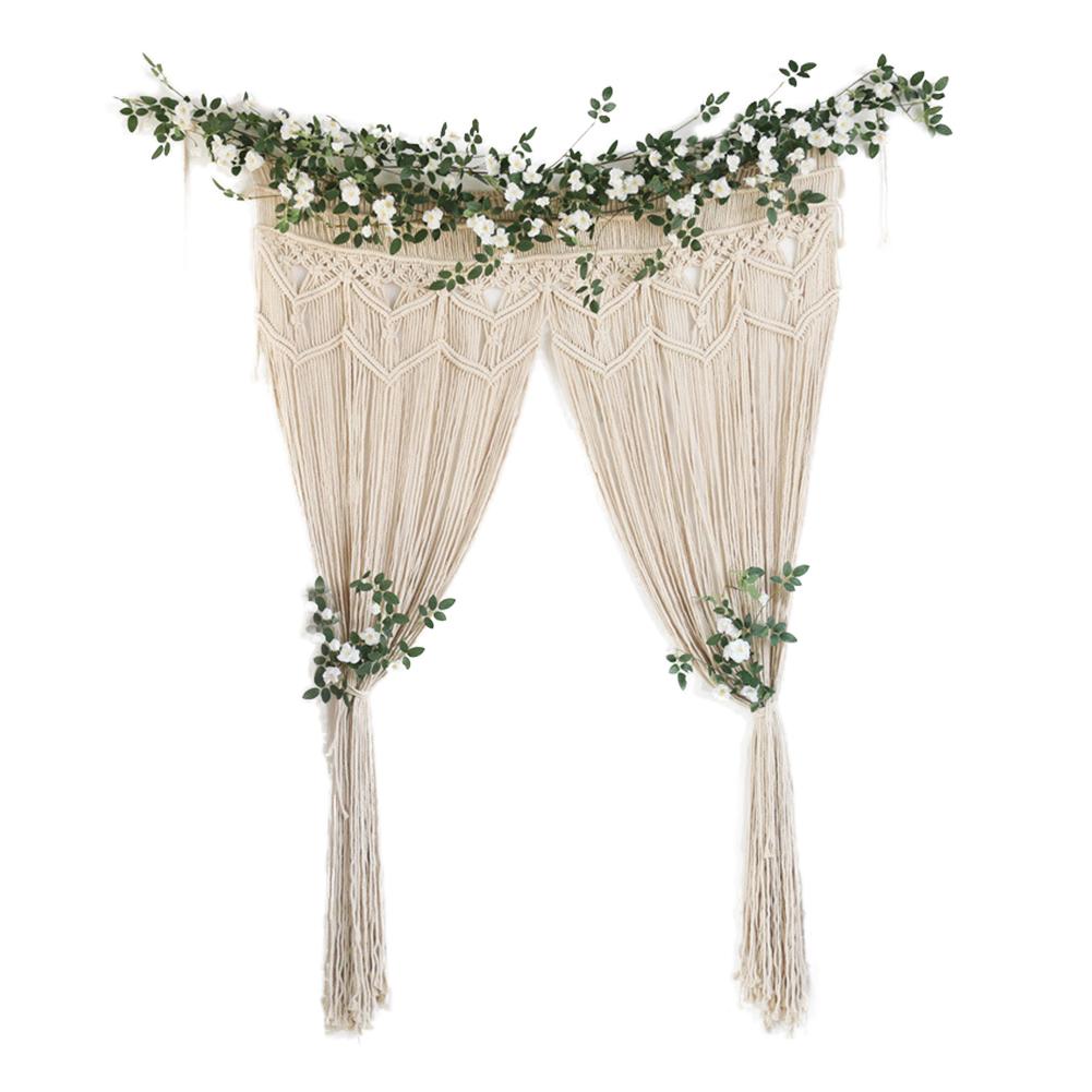 Bohemian Cotton Macrame Door Curtain