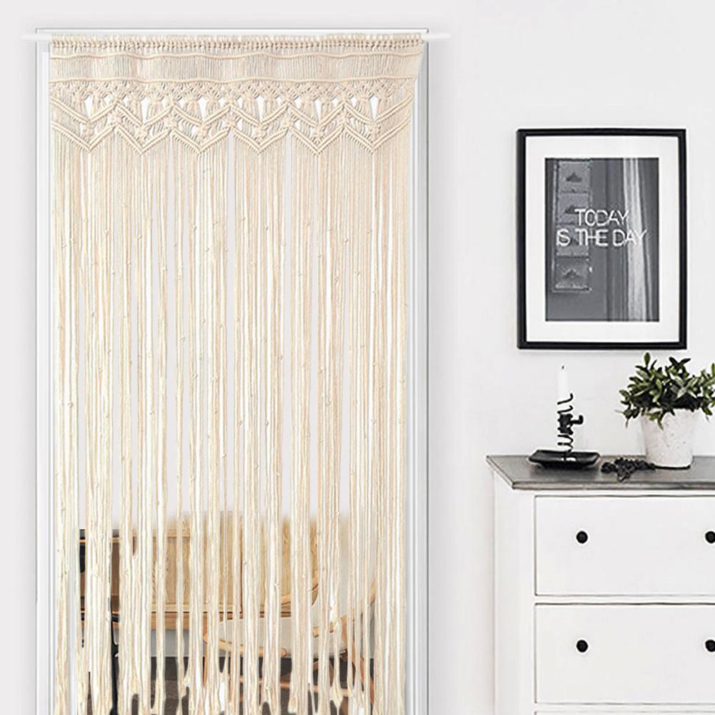Bohemian Cotton Macrame Door Curtain