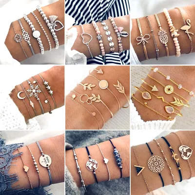 Bohemian Jewelry Bracelet Set Bohemian Jewelry Bracelet Set