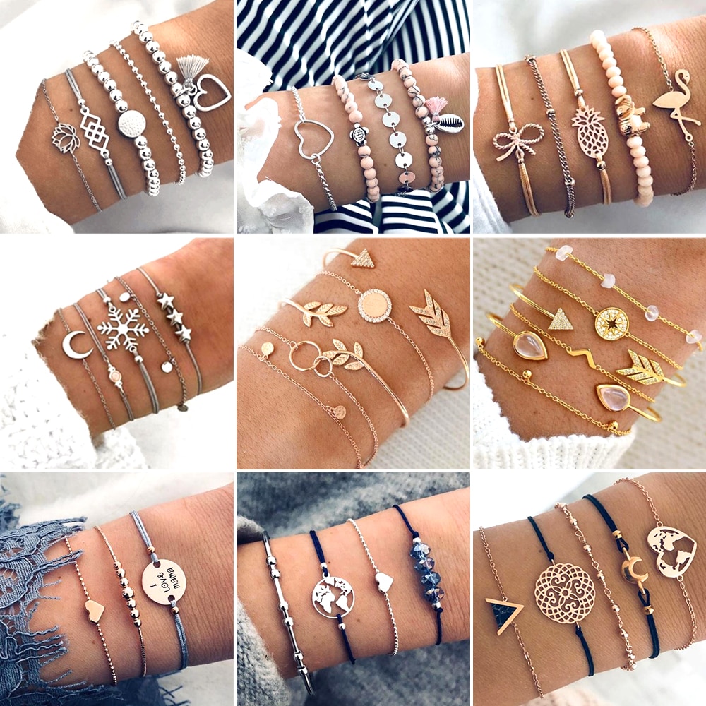 Bohemian Jewelry Bracelet Set Bohemian Jewelry Bracelet Set