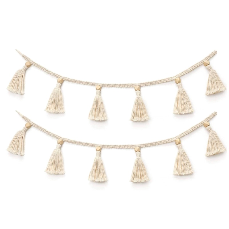 Bohemian Macrame Hanging Wall Tassels