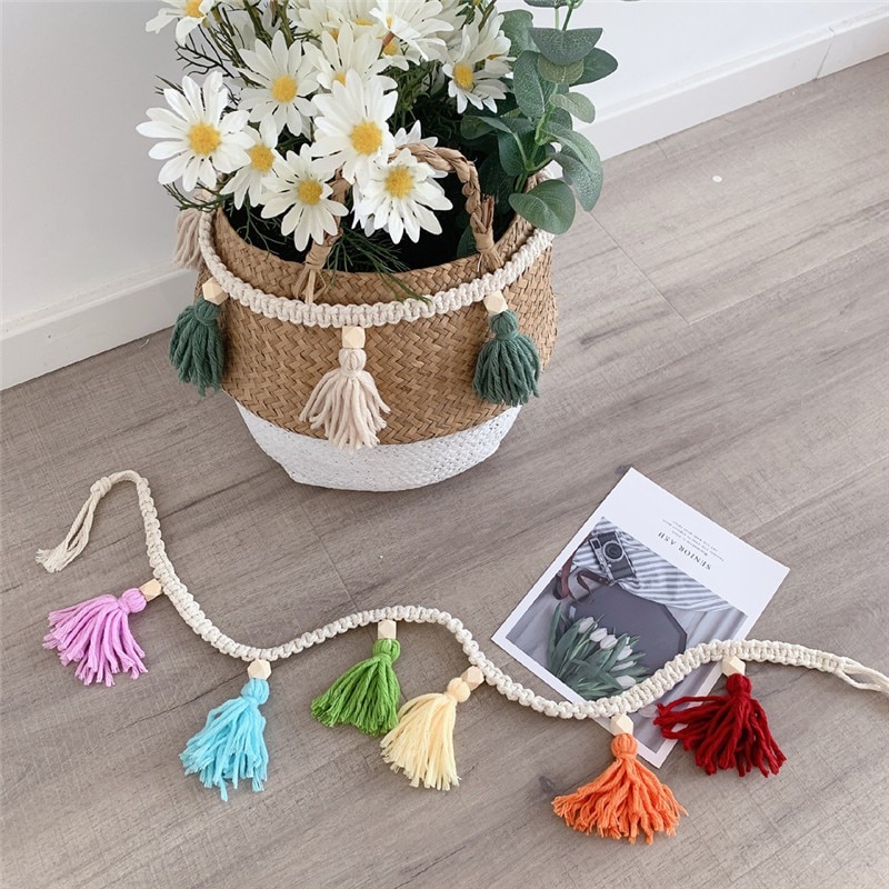 Bohemian Macrame Hanging Wall Tassels