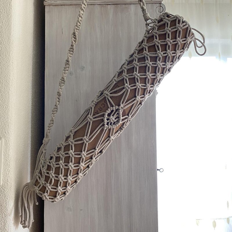 Bohemian Macrame Yoga Mat Strap Bohemian Macrame Yoga Mat Strap
