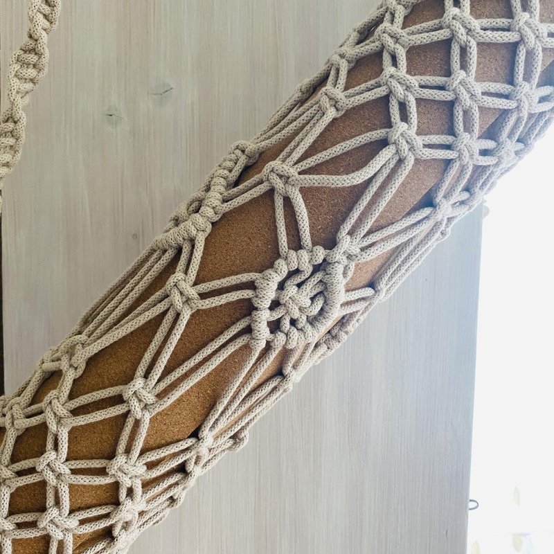 Bohemian Macrame Yoga Mat Strap Bohemian Macrame Yoga Mat Strap