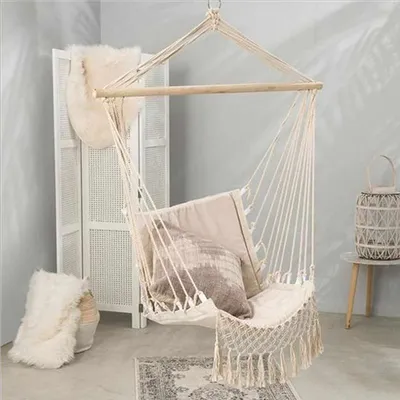 Bohemian Rope Hammock Chair with Stick Bohemian Rope Hammock Chair with Stick
