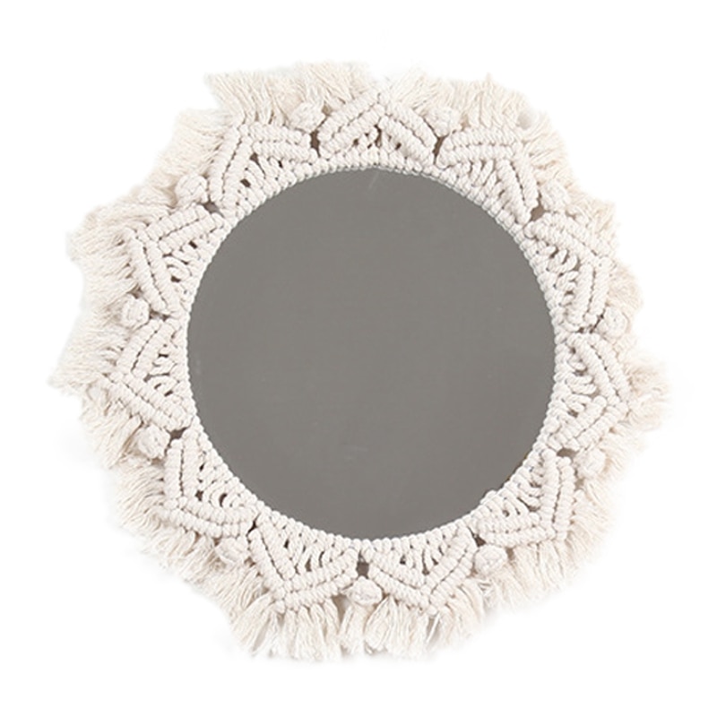 Bohemian Style Mirror Macrame