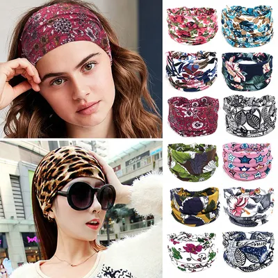 Bohemian Wide Bandana Hairban