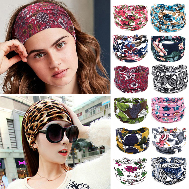 Bohemian Wide Bandana Hairban