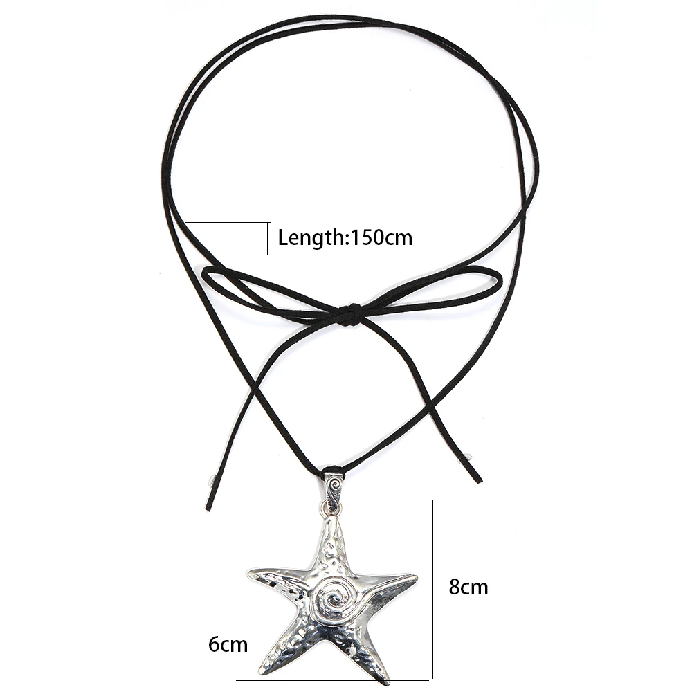 Boho Charm Starfish Necklace