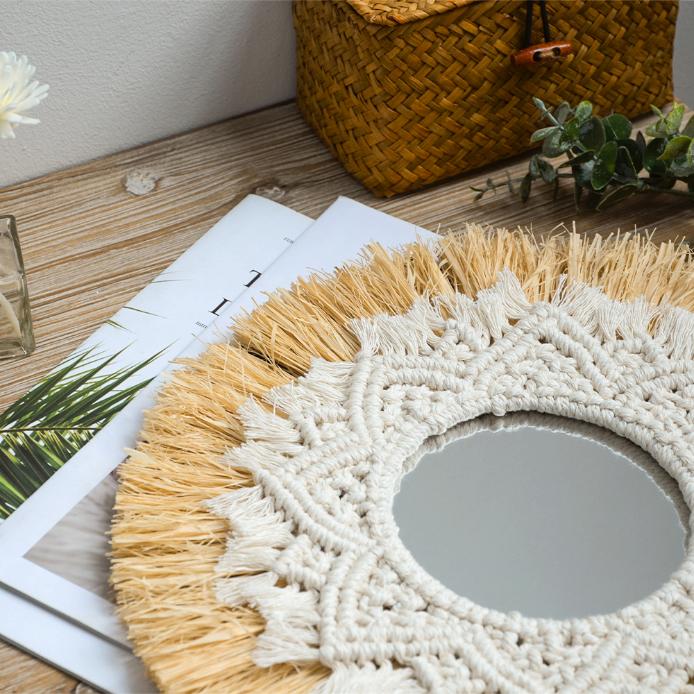 Boho Wall Mirror Home Decoration Boho Wall Mirror Home Decoration