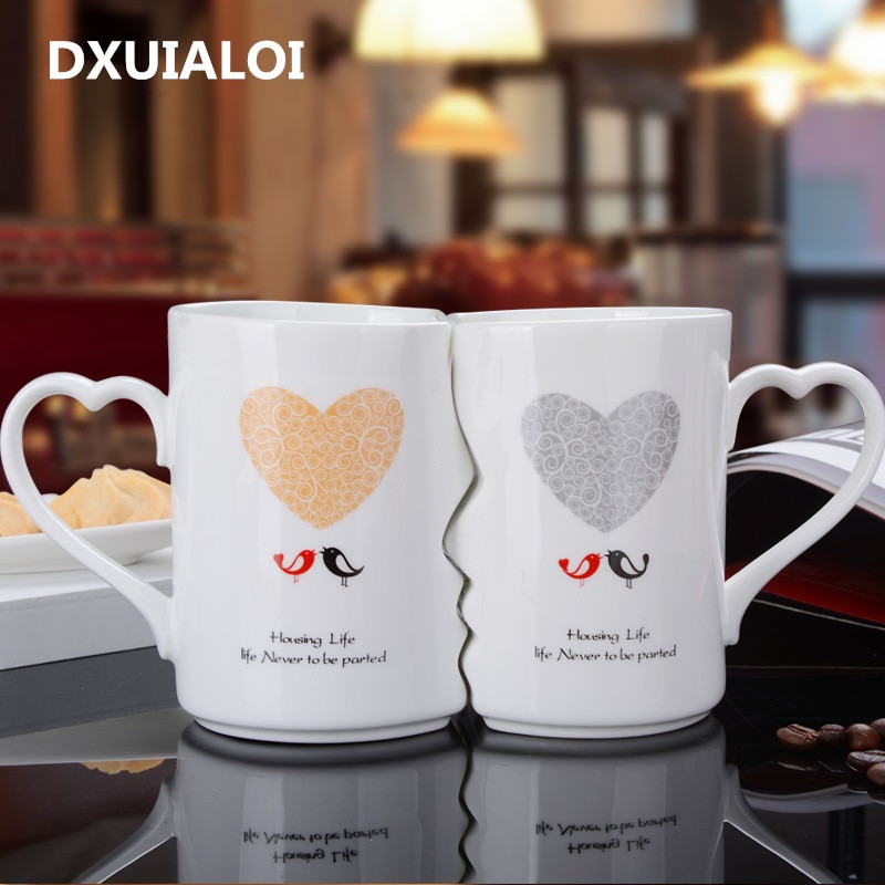 Bone China Kissing Cups Set