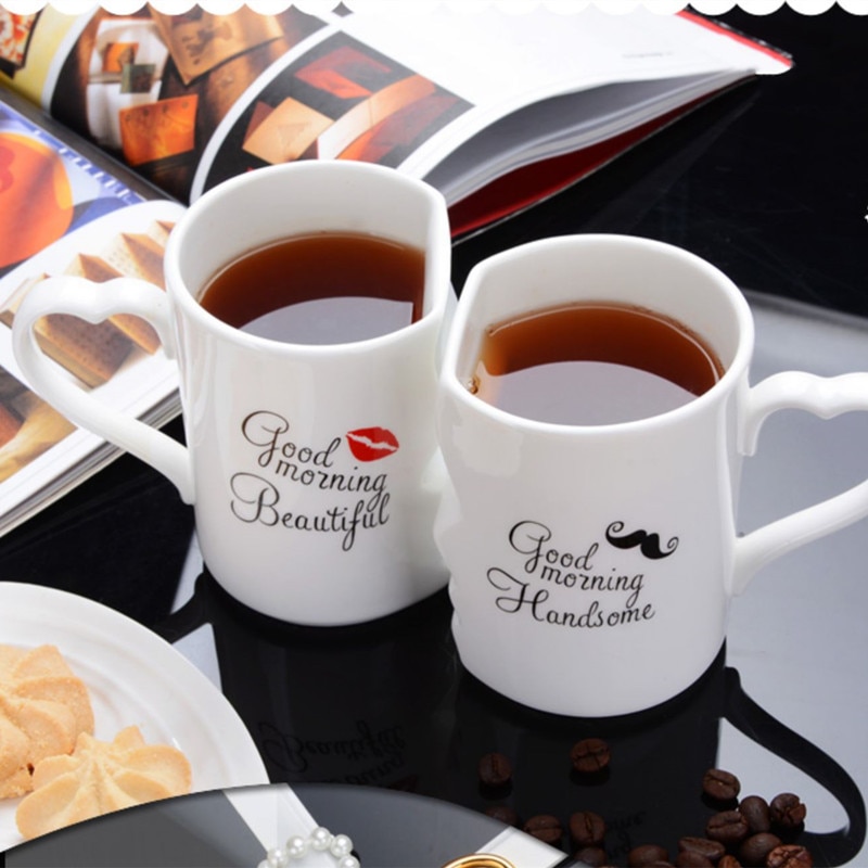Bone China Kissing Cups Set