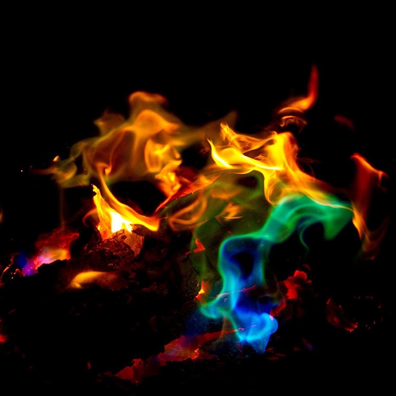 Bonfire Fire Colors Fireplace Flame Trick Bonfire Fire Colors Fireplace Flame Trick