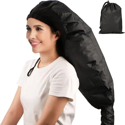 Bonnet Hooded Hair Dryer Attachment Extra Large Adjustable Deep Conditioning Cap Upgraded Drying Heat Cap with Elastic Bonnet Hooded Hair Dryer Attachment Extra Large Adjustable Deep Conditioning Cap Upgraded Drying Heat Cap with Elastic