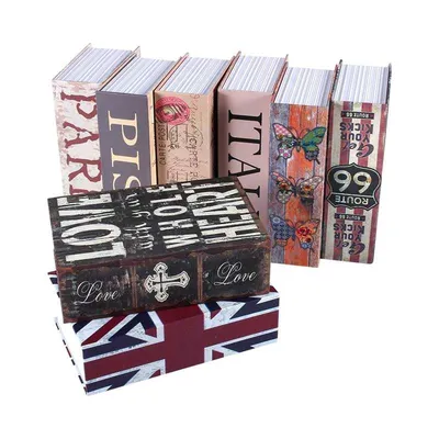 Book Safety Box Jewelry and Cash Safe