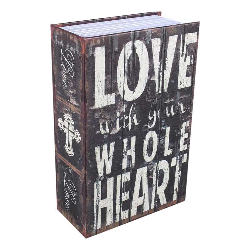 Book Safety Box Jewelry and Cash Safe