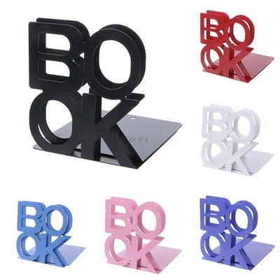 Bookends Metal Books Stand (2 pieces) Bookends Metal Books Stand (2 pieces)