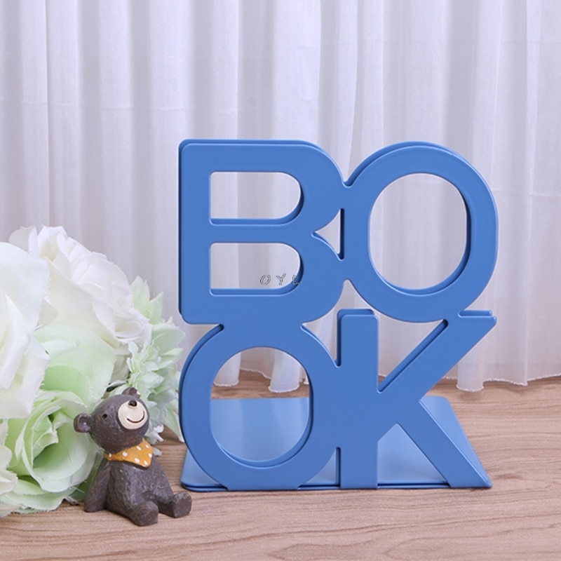 Bookends Metal Books Stand (2 pieces) Bookends Metal Books Stand (2 pieces)