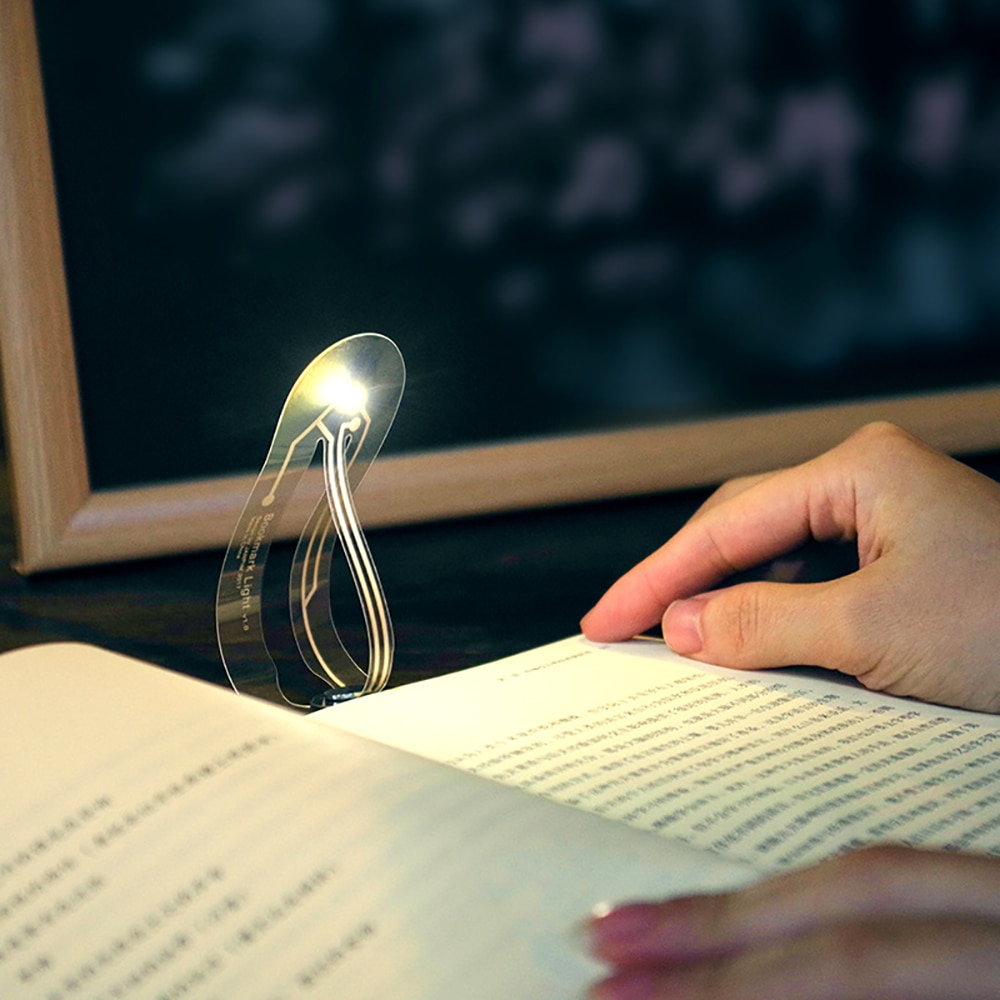 Bookmark Light Foldable Clip-On Light Bookmark Light Foldable Clip-On Light