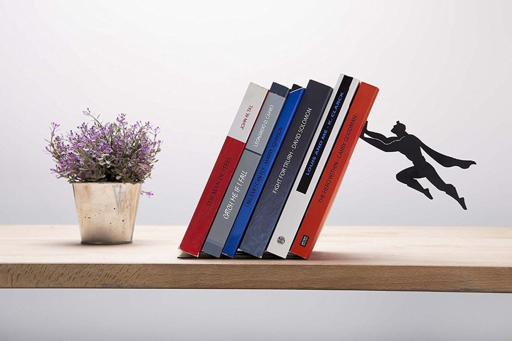 Bookshelf Decor Superman Stopper Bookshelf Decor Superman Stopper