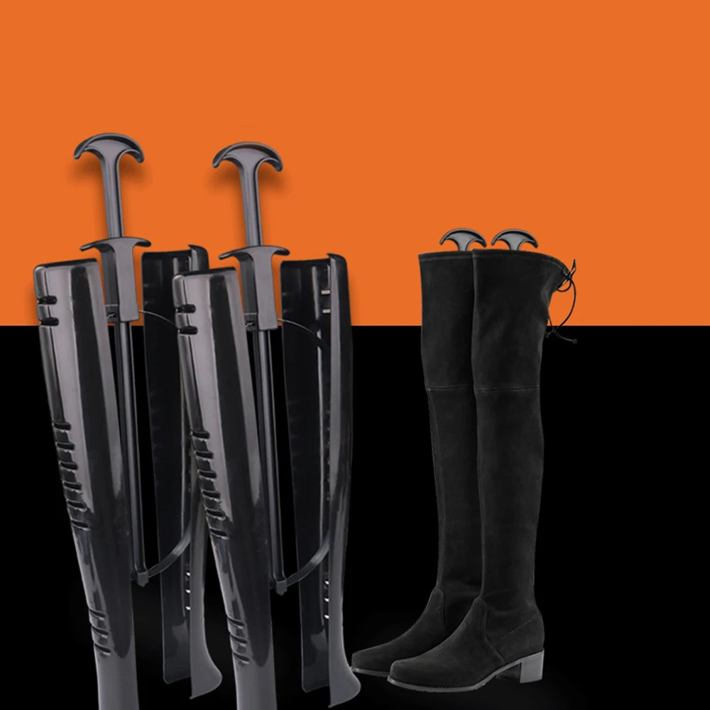 Boots Stand Holder with Handle Women Boot Bracket Anti Crease Wrinkled Fold Shoes Boot Brace Toe Supporter Long Boots