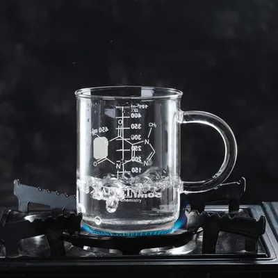 Borosilicate Glass Coffee Beaker Mug Borosilicate Glass Coffee Beaker Mug