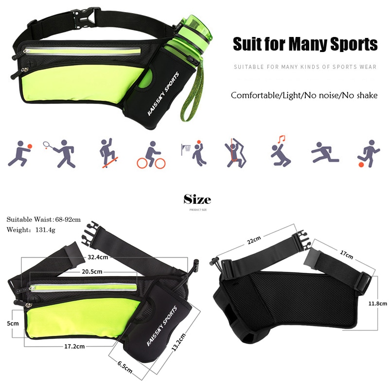 Bottle Bag Sports Waist Belt Bag Bottle Bag Sports Waist Belt Bag