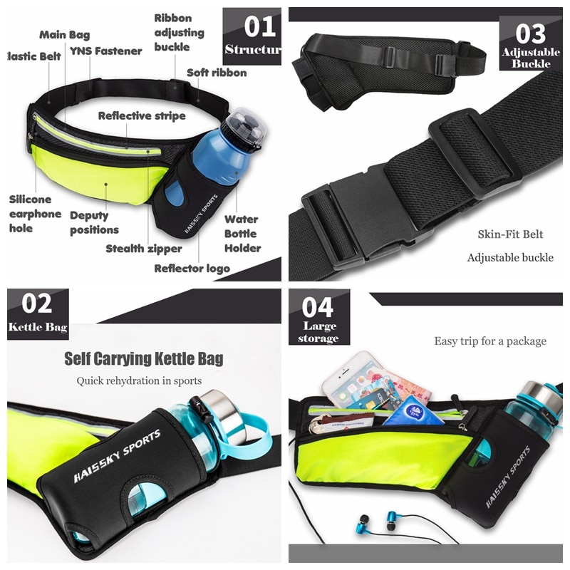 Bottle Bag Sports Waist Belt Bag Bottle Bag Sports Waist Belt Bag