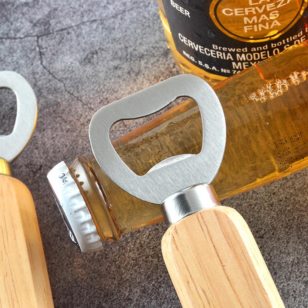 Bottle Cap Opener With Wooden Handle Bottle Cap Opener With Wooden Handle