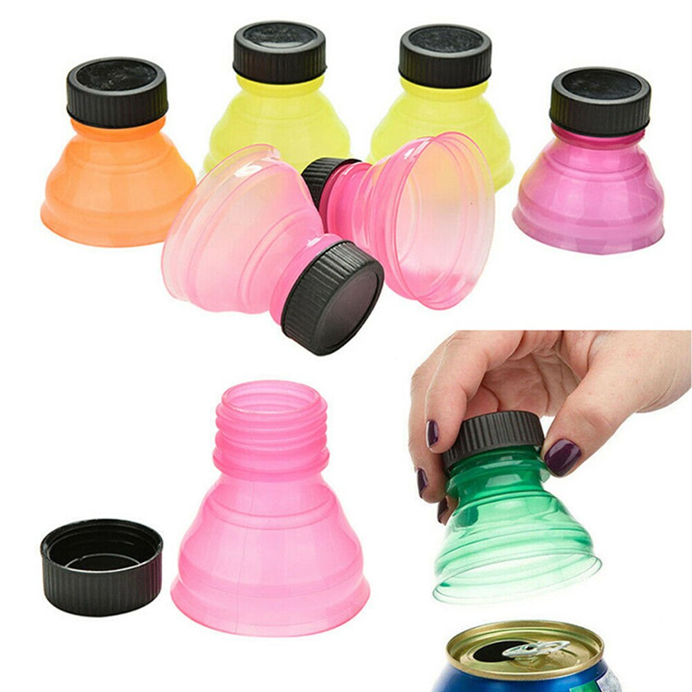 Bottle Cap Soda Can Toppers (6pcs)