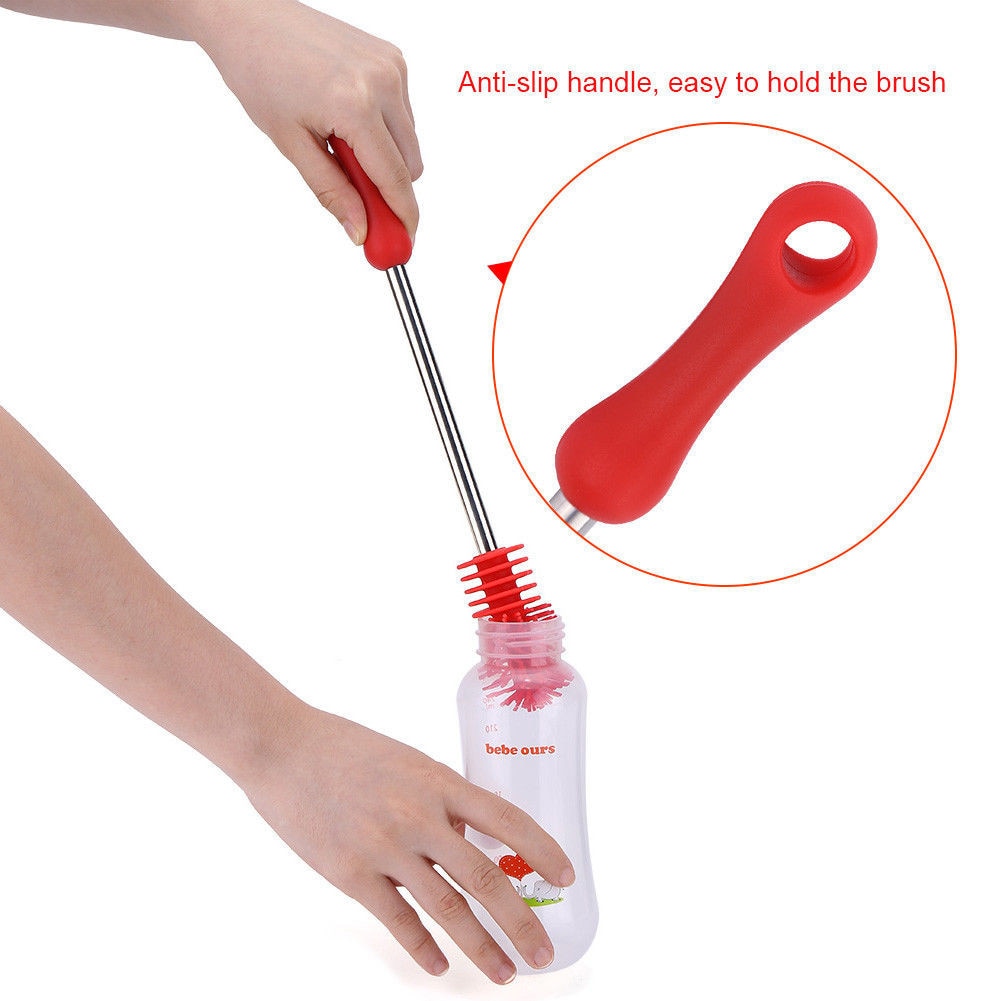 Bottle Cleaner Silicone Kitchen Brush Bottle Cleaner Silicone Kitchen Brush