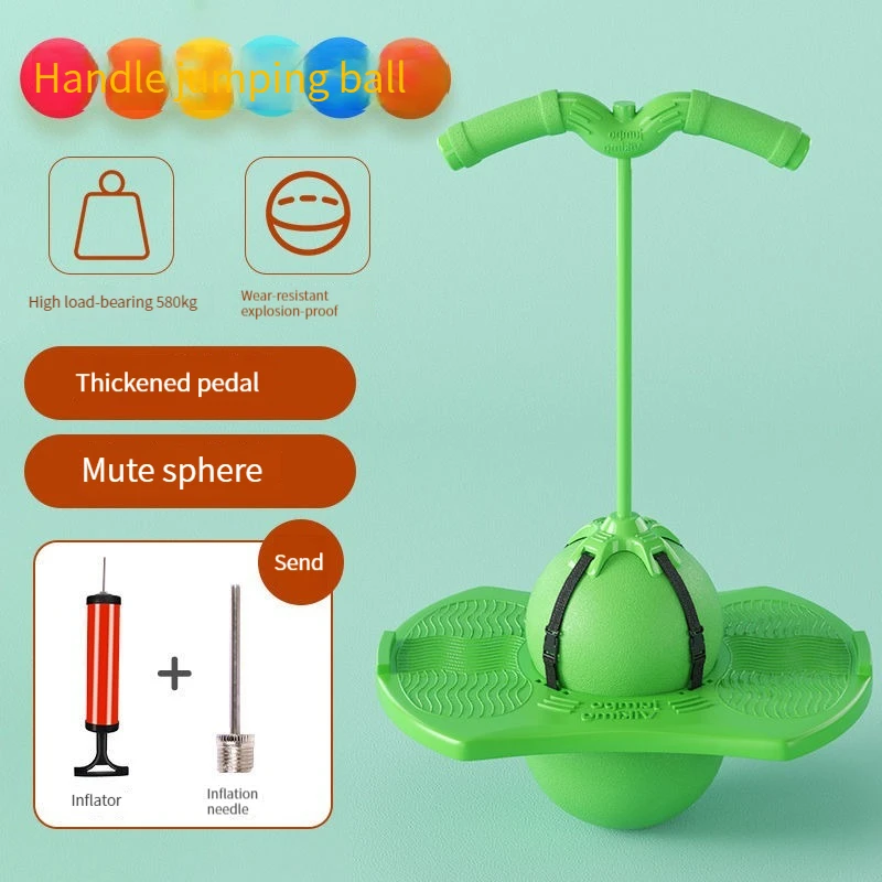 Bouncing Ball Frog Jump Long Height Exercise Equipment Increase High Jump Bouncing Ball Children's Balance Training Bouncing Ball Frog Jump Long Height Exercise Equipment Increase High Jump Bouncing Ball Children's Balance Training
