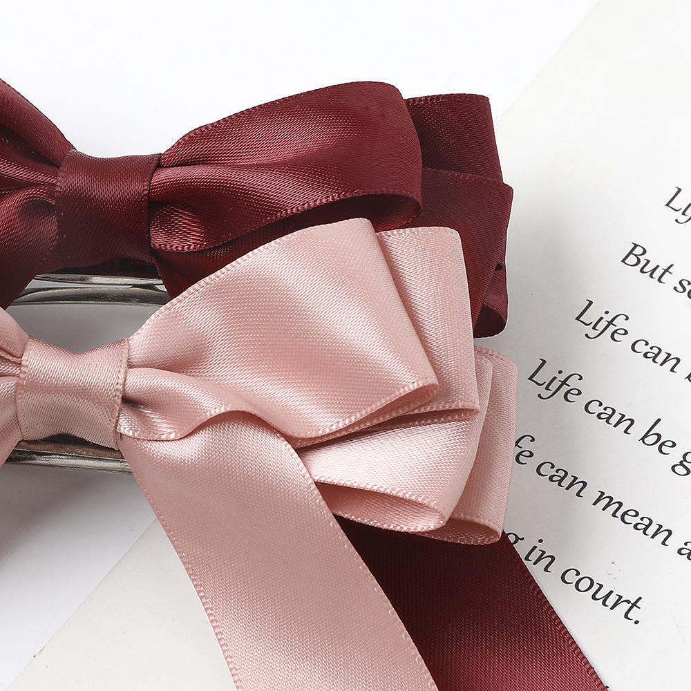 Bow Hair Clip Ladies Hair Accessory Bow Hair Clip Ladies Hair Accessory