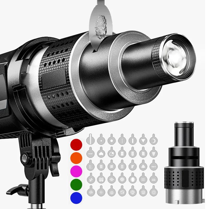 Bowens Mount Flash Snoot Conical Lens Video Artist Modelling Shape Photo Studio Light Kit with Optical Spotlight Lens Bowens Mount Flash Snoot Conical Lens Video Artist Modelling Shape Photo Studio Light Kit with Optical Spotlight Lens
