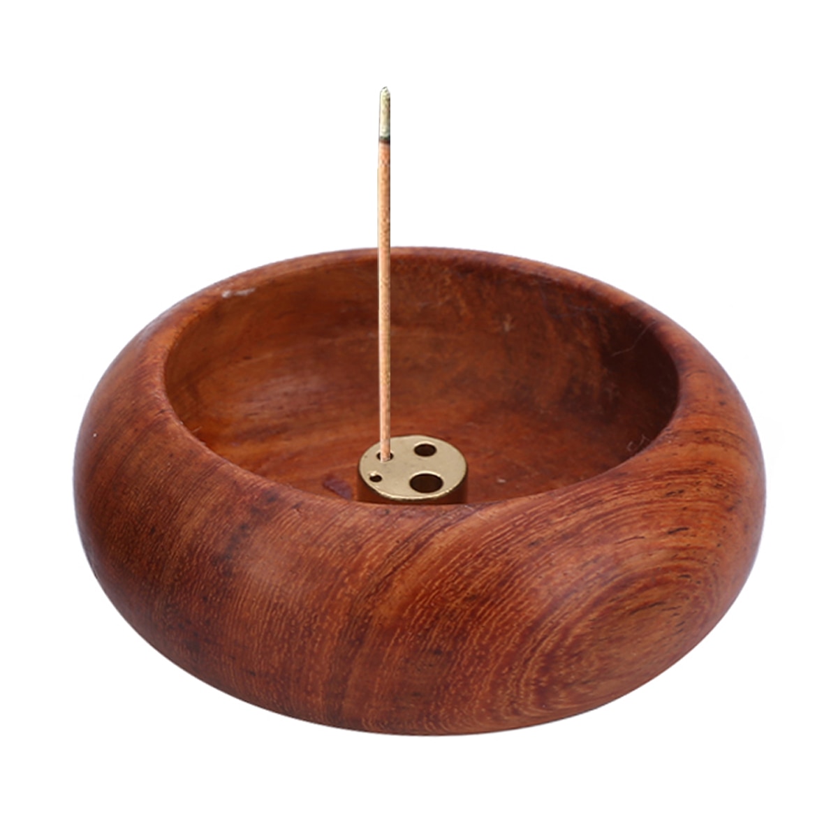 Bowl Incense Burner Wooden Holder